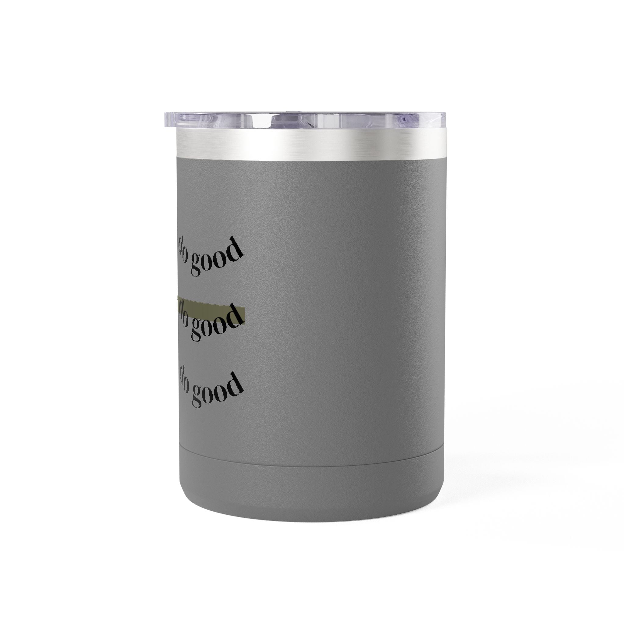 15oz Travel Coffee Tumbler Mug — Minimal White Insulated Cup